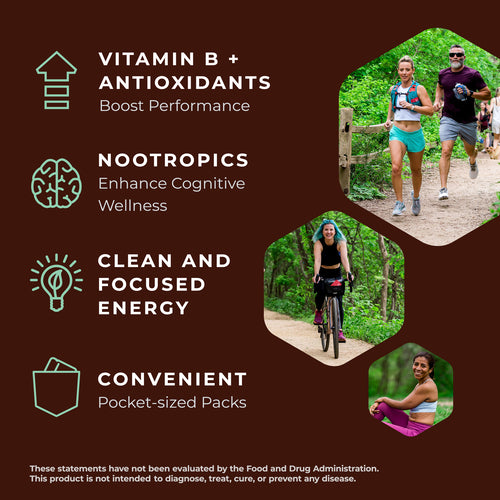 Mocca Shots Energy Gummies with Caffeine Mint Chocolate 12-Pack